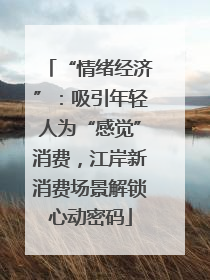 “情绪经济”：吸引年轻人为“感觉”消费，江岸新消费场景解锁心动密码