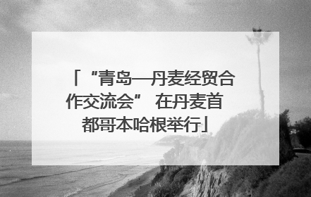 “青岛—丹麦经贸合作交流会” 在丹麦首都哥本哈根举行