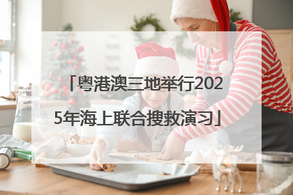 粤港澳三地举行2025年海上联合搜救演习