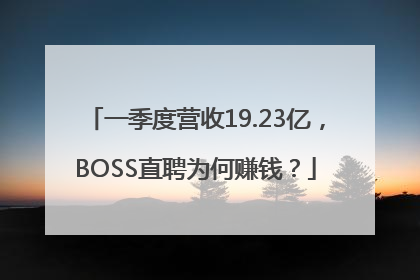 一季度营收19.23亿，BOSS直聘为何赚钱？