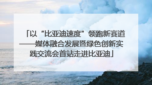 以“比亚迪速度”领跑新赛道——媒体融合发展暨绿色创新实践交流会首站走进比亚迪