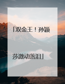 双金王！孙颖莎激动落泪