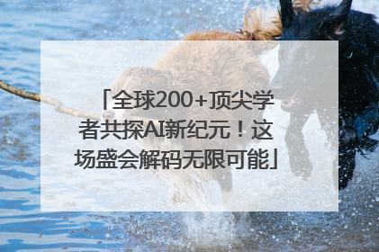 全球200+顶尖学者共探AI新纪元！这场盛会解码无限可能