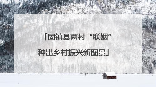 固镇县两村“联姻”种出乡村振兴新图景