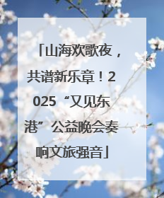 山海欢歌夜，共谱新乐章！2025“又见东港”公益晚会奏响文旅强音
