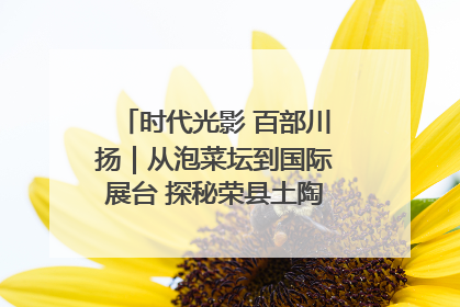 时代光影 百部川扬｜从泡菜坛到国际展台 探秘荣县土陶的“破圈”之路