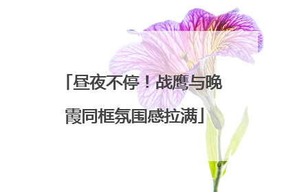 昼夜不停！战鹰与晚霞同框氛围感拉满