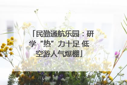 民勤通航乐园：研学“热”力十足 低空游人气爆棚