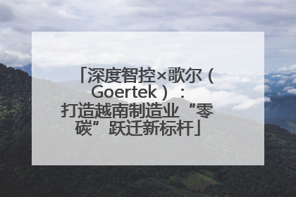 深度智控×歌尔（Goertek）：打造越南制造业“零碳”跃迁新标杆