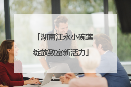 湖南江永小碗莲绽放致富新活力