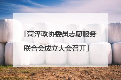 菏泽政协委员志愿服务联合会成立大会召开
