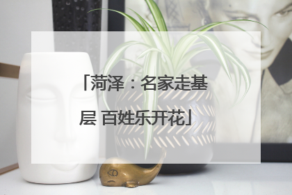 菏泽：名家走基层 百姓乐开花