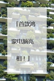 首款鸿蒙电脑亮相！