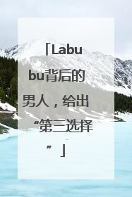 Labubu背后的男人，给出“第三选择”